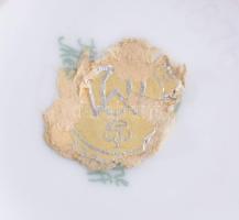 Metzler &amp; Ortloff váza, jelzett, hibátlan, m: 12 cm