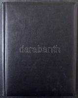 12 fekete lapos, 8 soros A4-es berakó, fekete borítóval, újszerű állapotban