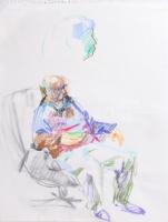 Tallós Ilona (1918-1991), össz. 3 db mű: Zadari utcarészlet, 1968. Vegyes technika, papír, jelezve b...