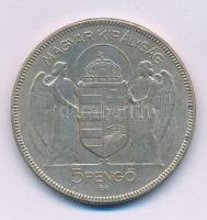 1930. 5P Ag "Horthy jobbra" T:XF
Adamo P8