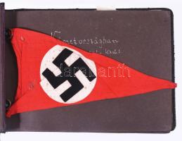 1935 Látogatás a náci Németországban. Magyar mérnök utazásán készített fotóalbum, Az elején korabeli...