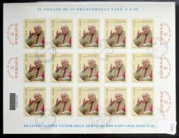 Olaszország 1995-2013 31 db 12-es vagy 16-os kisív (közte 11 foci, 7 bélyegkiállítás témában), 60 fé...