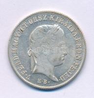 1848KB 20kr Ag "V. Ferdinánd" T:AU,XF 
Huszár: 2092., Unger III.: 1428