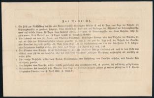 1867 Távirati feladóvevény (Gebühren Quittung) "DEBRECZIN" - Pest