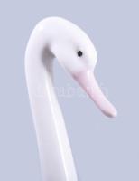 Liba asztaldísz figura, jelzés nélkül, hibátlan, m: 19,5 cm