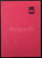 Teljes képes motívum sorok, darabok az 1970-es évekből, 10 fekete lapos A4-es berakóban
