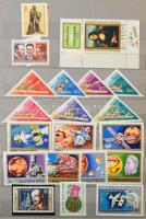 Teljes képes motívum sorok, darabok az 1970-es évekből, 10 fekete lapos A4-es berakóban