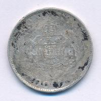 Románia 1942. 200L Ag "I. Mihály" T:VG Romania 1942. 200 Lei Ag "Mihai I" C:VG Krause KM#63