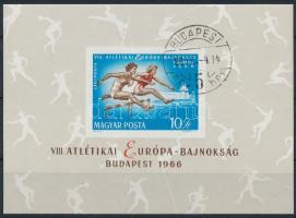 1966 Atlétikai EB vágott blokk (4.000)