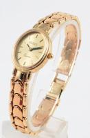 Nubia 14k arany (Au) karóra, arany szíjjal, Jelzett, új állapotban. br 30,6 g 24x22 mm díszdobozban.