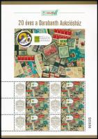 2024 20 éves a Darabanth Aukciósház - Belföld megszemélyesített ív (bélyeg)
