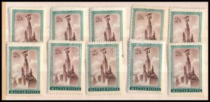 1955 Felszabadulás 10 db sor (12.000)