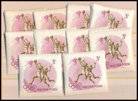 1956 Olimpia II. - Melbourne 10 db sor (17.000)