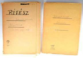 1975 Révész György : Két pont között a legrövidebb görbe c. filmjének filmnovella változata és felte...