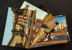 100 db MODERN külföldi város képeslap / 100 modern foreign town postcards