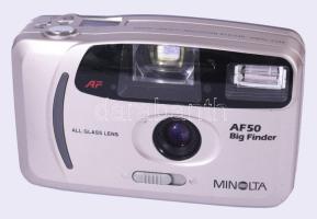 Minolta AF50 Big finder kamera. Tokkal