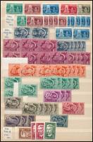 Kis több példányos tétel az 1949-1950 közötti időszakból, kétoldalas A4-es berakólapon (~35.000)