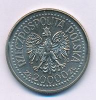 Lengyelország 1993. 20.000Zl Cu-Ni "IV. Jagelló Kázmér" T:AU Poland 1993. 20.000 Złotych Cu-Ni "Casimir IV Jagiellon" C:AU Krause Y#256