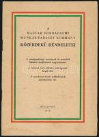 1956 Bp., A magyar forradalmi munkás-paraszt kormány közérdekű rendeletei, 31p