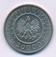 Lengyelország 1993. 20.000Zl Cu-Ni "Lancut kastély" T:AU Poland 1993. 20.000 Złotych Cu-Ni "Lancut Castle" C:AU Krause Y#244