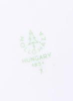 Hollóházi Ferencváros címeres hamuzó, jelzett, hibátlan, 13x8 cm