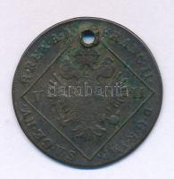 1802E 7kr Ag "I. Ferenc" Gyulafehérvár T:VF patina, ly.
Huszár: 2013., Unger III.: 1395.b