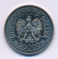 Lengyelország 1994. 20.000Zl Cu-Ni "Fogyatékossággal élők Szervezete" T:AU Poland 1994. 20.000 Złotych Cu-Ni "Disabled Association" C:AU Krause Y#265