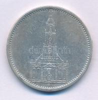 Német Harmadik Birodalom 1934A 5M Ag "Garnisonkirche" T:XF,VF
German Third Reich 1934A 5 ...