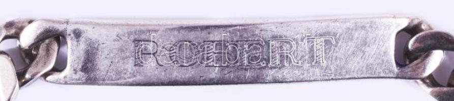 Ezüst (Ag) karkötő, jelzett, nettó 30g