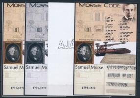 2022/06 Morse 4 darabos emlékív garnitúra (30.000)