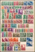 1938-1943 Kis tétel kétoldalas A4-es berakólapon (~17.000)