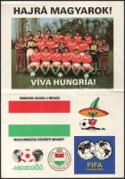 1986 "Hajrá Magyarok!", a Mexikói labdarúgó világbajnokságra kiadott, fel nem használt matricák