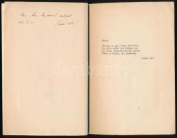 Czakó Kálmán: Gyóntat a május... Versek. DEDIKÁLT! Szeged, 1939. Kiadói papírkötés, kissé kopottas á...