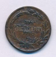 1780S 1kr Cu "Mária Terézia" T:XF,VF patina