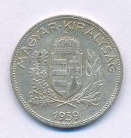 1939. 1P Ag T:XF kis patina Adamo P6