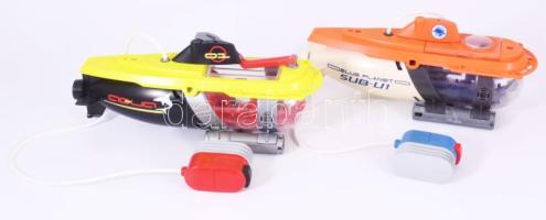 2 db Playmobil játék tengeralattjáró, jelzett, pumpálható 30 cm