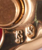 Sawarovski Paradise Insect ezüst (Ag) részekkel, certifikáttal, dobozában, jelzett, 6x5 cm