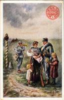 1914 Kriegsjahr 1914 . Zu Gunsten des Witwen- und Waisen Hilfsfond nach Angehörige der gesamten bewaffneten Macht / WWI Austro-Hungarian K.u.k. military (EB)