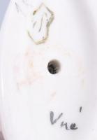 Drasche art deco halpár, jelzett, hibátlan, m: 10 cm