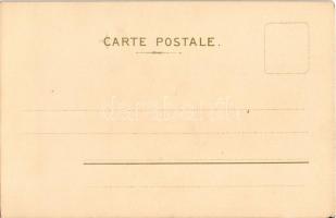 Printemps / Frühling / Art Nouveau lady, spring. A. Sockl (Vienne) Serie III. No. 17. litho