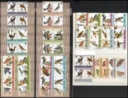 Vegyes külföldi tétel 2 db közepes + 2 db nagyalakú berakólapon