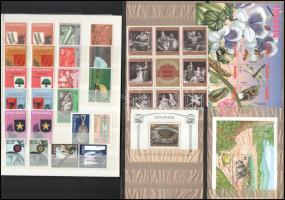 Vegyes külföldi tétel 2 db közepes + 2 db nagyalakú berakólapon