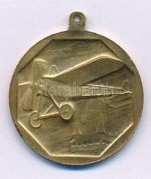 1917. "Az AVIATIKÁÉRT" bronz emlékérem füllel, melyet az 1917-es Hadirepülőgép kiállításon...