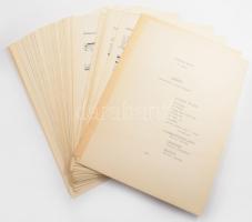 1981 Karinthy Frigyes műve alapján Révész György rendezésében készült Agyrémek c. film forgatókönyve...