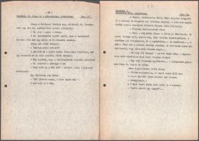 ca 1965 Boldizsár Iván műve alapján Révész György rendezésében készült Igen c. film forgatókönyve gé...