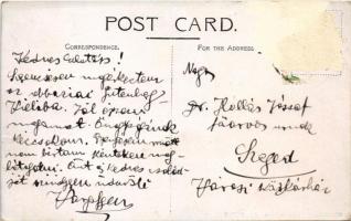 1914 Fiume, Rijeka; Cunarder "CARPATHIA" steamship. artist signed (Rb)