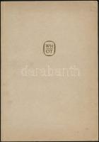 Pöchlinger, Josef: Die Propagandastaffel der OT berichtet. OT-Kriegsberichter, Dichter und maler erleben den Einsatz der Frontarbeiter. Eine Sammlung herausgegeben von - - . Berlin-Wien-Leipzig, 1941, Otto Elsner, 142+[2] p.+ 16 t. Egészoldalas, fekete-fehér és színes képekkel illusztrálva. Német nyelven. Kiadói papírkötés.