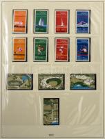 NSZK 1965-1972 Gyűjtemény falcmentes Lindner albumban tokkal (Mi EUR 230.-)