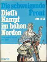 Konrad Knabe: Die schweigende Front. Dietl's Kampf im hohen Norden 1940-1944. Zeitgeschichte im Bild. Berg, 1979, Druffel-Verlag. Gazdag fekete-fehér képanyaggal illusztrálva. Német nyelven. Kiadói egészvászon-kötés, kiadói papír védőborítóban.