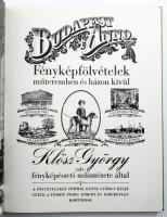 Budapest Anno. Fényképfölvételek műteremben és házon kívül Klösz György udv. fényképészeti műintézet...